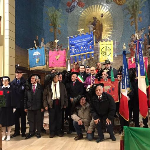- FOTONOTIZIA - Vigevano: al Cascame si è celebrata l'associazione Bersaglieri