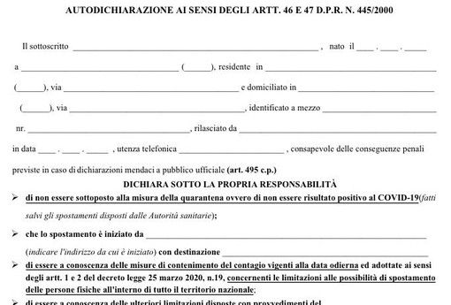 Atteso il decreto per gli spostamenti liberi in regione da lunedì, anche per trovare gli amici: l'autocertificazione servirà per uscire dalla Lombardia (ecco il modulo)