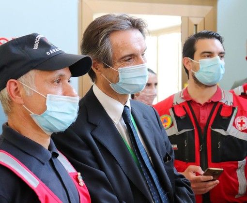 Fontana: «In Lombardia rischio da moderato a basso. Ma non abbassiamo la guardia»