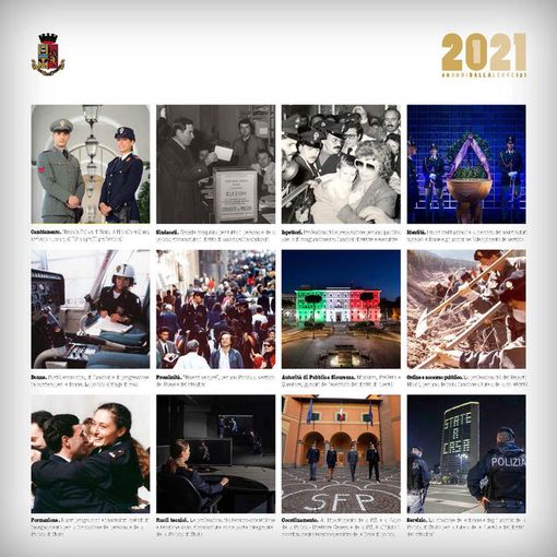 Presentato il calendario 2021 della Polizia di Stato