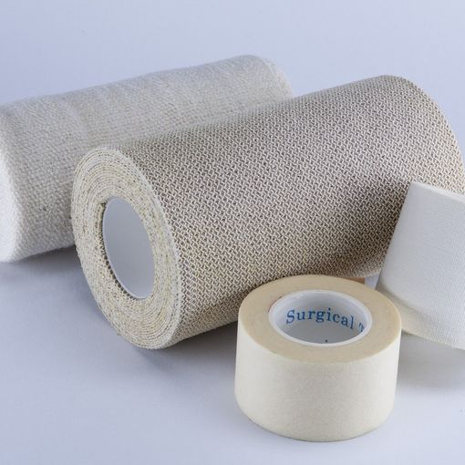 Bendaggio ossido di zinco per il ginocchio