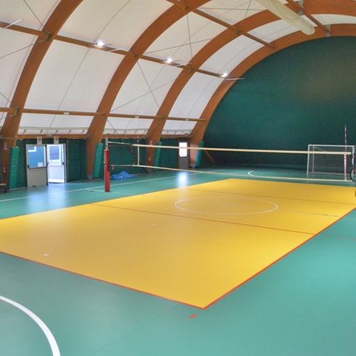 Stars Volley Mortara, pronto il nuovo campo da gioco alla tensostruttura di Albonese