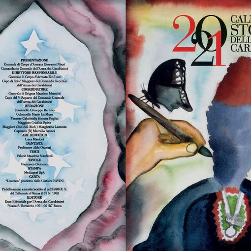 I Carabinieri presentano il Calendario Storico e l’Agenda Storica 2021 che celebra Dante Alighieri e Collodi