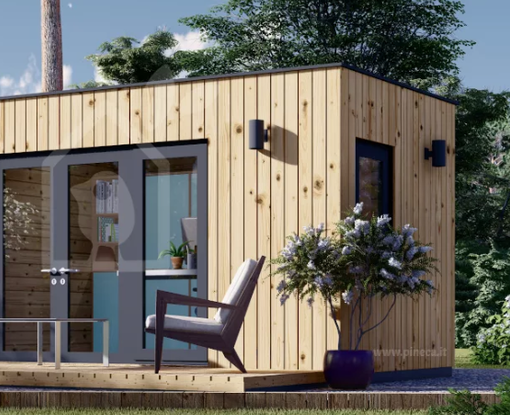 Casette prefabbricate in giardino veloci ed ecologiche