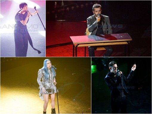 #Sanremo2019: la sala stampa (30%) manda in vetta alla classifica Daniele Silvestri, Arisa, Achille Lauro e Loredana Bertè