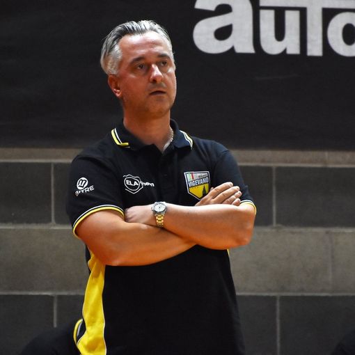 coach Paolo Piazza nella foto di Laura Marmonti