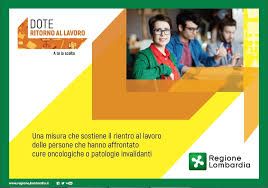 Regione Lombardia promuove il bando Dote “Ritorno al lavoro”