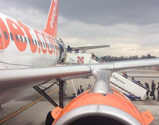 EasyJet interrompe (da oggi) tutti i voli