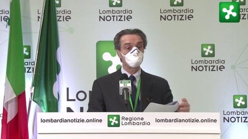 Coronavirus, Fontana: «I contagi in Lombardia tornano a salire: oggi 2.500 casi in più»
