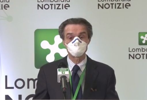 Lombardia in zona arancione, Fontana: «Ottima notizia, verità prevale su discredito. Algoritmo ISS era sbagliato»