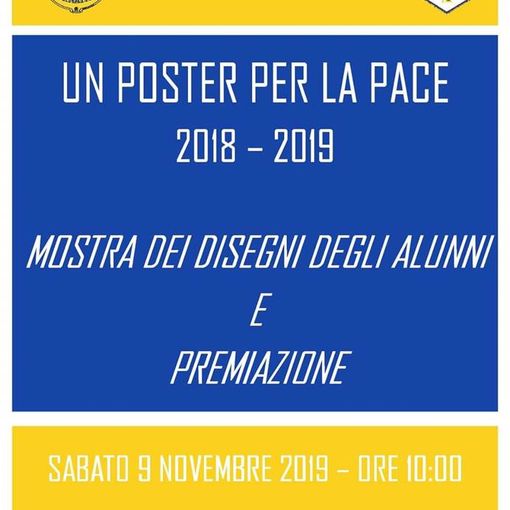 &quot;Un Poster per la Pace&quot;, c'è anche il Lions Club Sant'Anna di Cilavegna