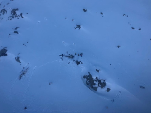 La zona dell'incidente