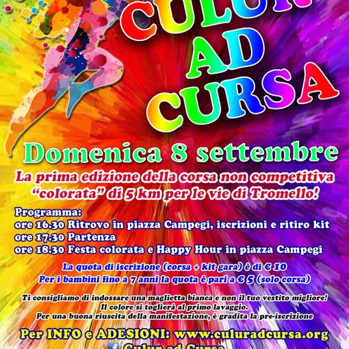 Tromello: tutto pronto per la 1° edizione di &quot;Culur ad Cursa&quot;