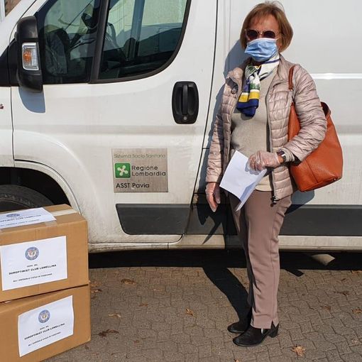 Il Soroptimist Club Lomellina attivo sul territorio per l’emergenza Coronavirus