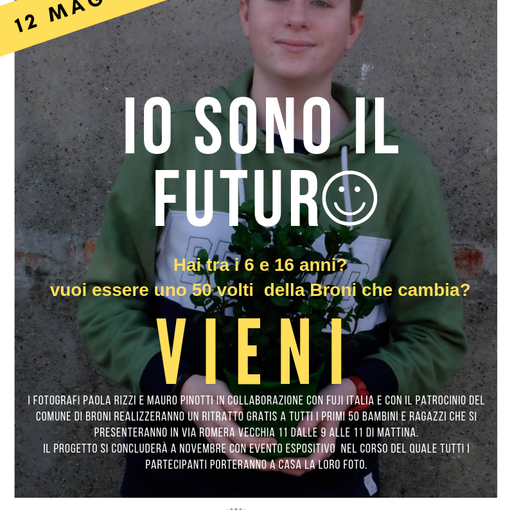I due fotografi vigevanesi Paola Rizzi e Mauro Pinotti organizzatori dell'evento &quot;Io sono Futuro&quot;