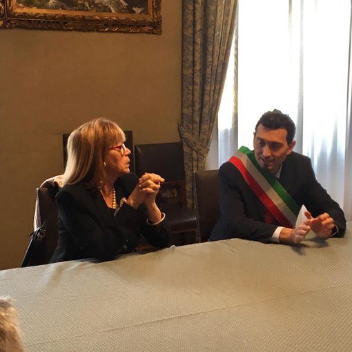 Il prefetto Silvana Tizzano in visita al comune di Vigevano