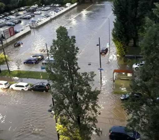 Nubifragio, a Milano allarme per il Seveso