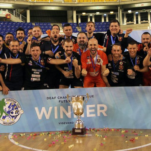 Vigevano, la European Deaf Champions League (DFL) incorona Potenza tra gli uomini ed Essen tra le donne