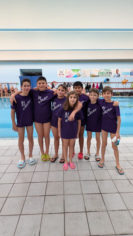 Nella foto: alcuni Esordienti dell’H2SPORT in gara a Sesto Calende