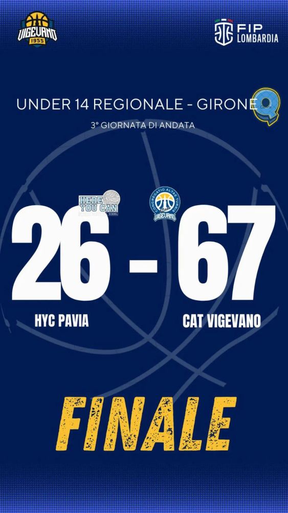 Basket: l'under 14 regionale vince a Pavia, pulcini ospiti nel fine settimana dell'Armani Junior Program