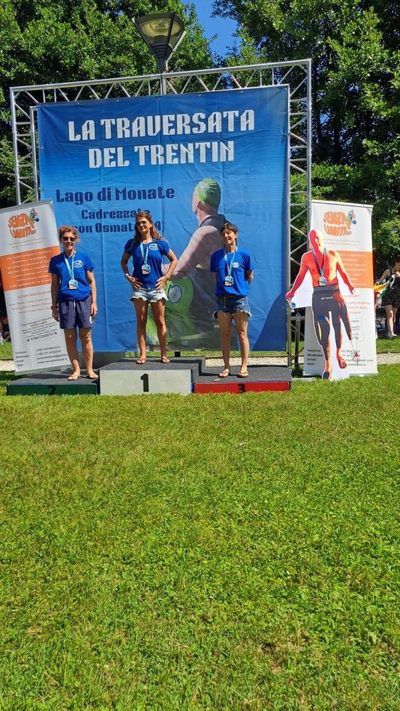 Nuoto, acque libere: Monica Cordano argento alla "Nuotata del Trentin" Nuoto, acque libere: Monica Cordano argento alla "Nuotata del Trentin"