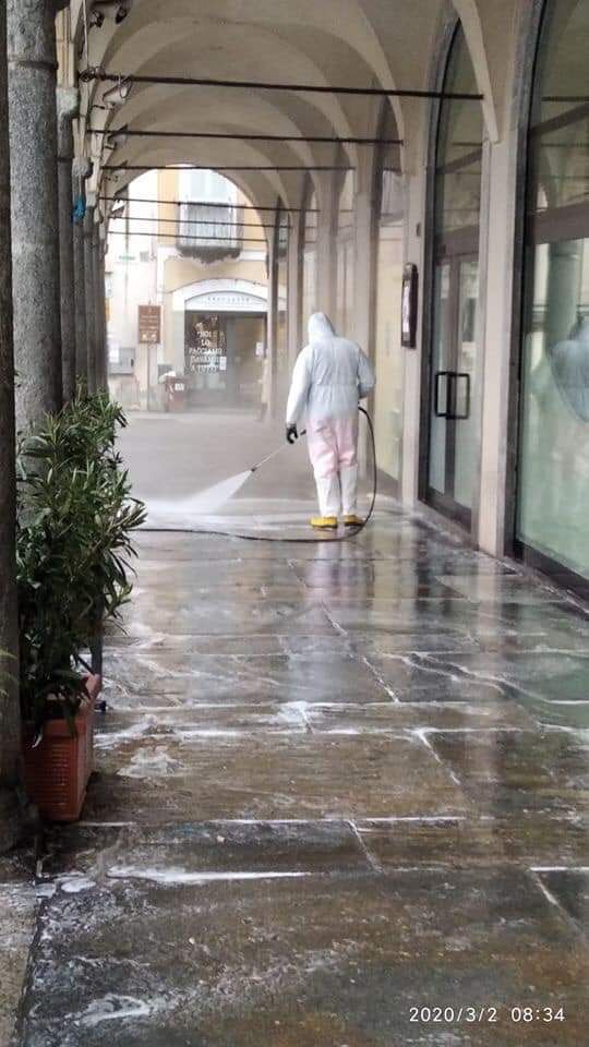 Foto tratte dalla pagina Facebook del &quot;Gruppo Civico Vigevano&quot;