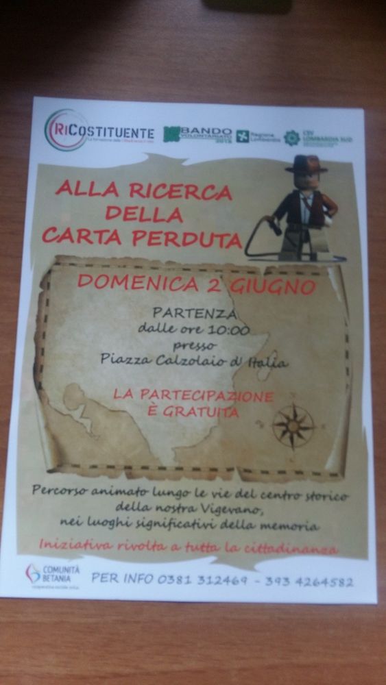 Vigevano ripercorre i luoghi significativi della memoria con “Alla Ricerca della Carta Perduta”