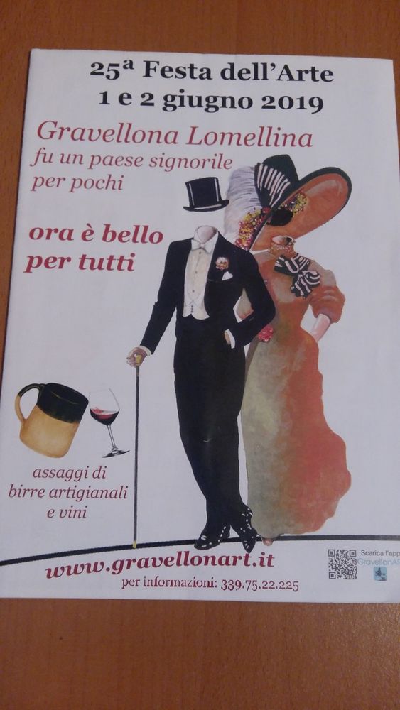 Tutto pronto per la 25° Festa dell'Arte a Gravellona Tutto pronto per la 25° Festa dell'Arte a Gravellona