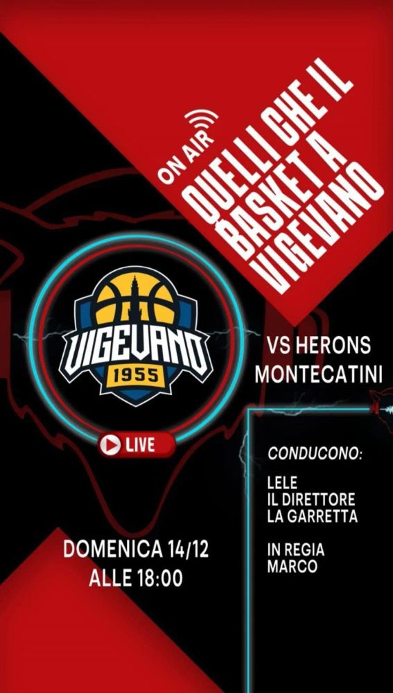 Ritorna "Quelli che il basket a Vigevano", in diretta domenica 14 dicembre su Deejay Fox Radio Station