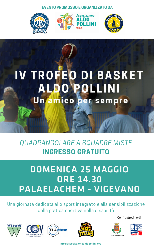 "IV Trofeo Basket Aldo Pollini": lo sport inclusivo che unisce, divertimento e amicizia in memoria di un fondatore grande amico di “Cat Special Team”