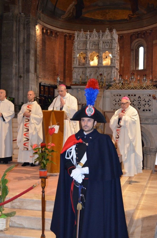 Pavia, celebrata la Virgo Fidelis patrona dell'Arma dei Carabinieri Pavia, celebrata la Virgo Fidelis patrona dell'Arma dei Carabinieri