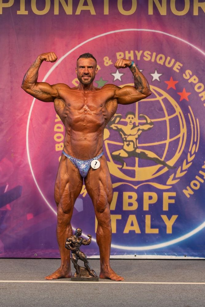 Body-building: Alessio Andrani trionfa nella categoria +175 cm e si qualifica per i campionati europei