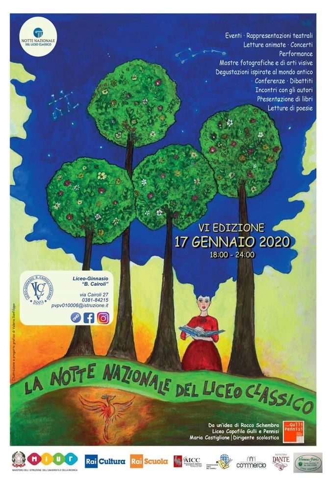 Vigevano: a gennaio 2020 torna la "Notte dei licei", con la partecipazione del "Benedetto Cairoli" Vigevano: a gennaio 2020 torna la "Notte dei licei", con la partecipazione del "Benedetto Cairoli"