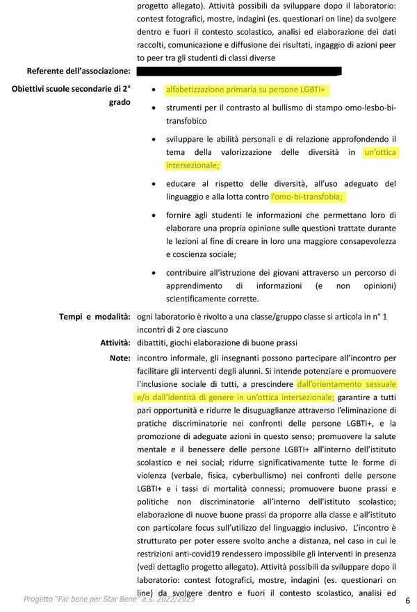 Pro Vita e Famiglia contro il Comune di Pavia: "Stop al gender nelle scuole" Pro Vita e Famiglia contro il Comune di Pavia: "Stop al gender nelle scuole"