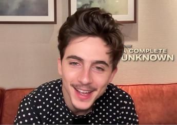 Timothee Chalamet: &quot;Un biopic su Totti? Lo farei subito&quot;