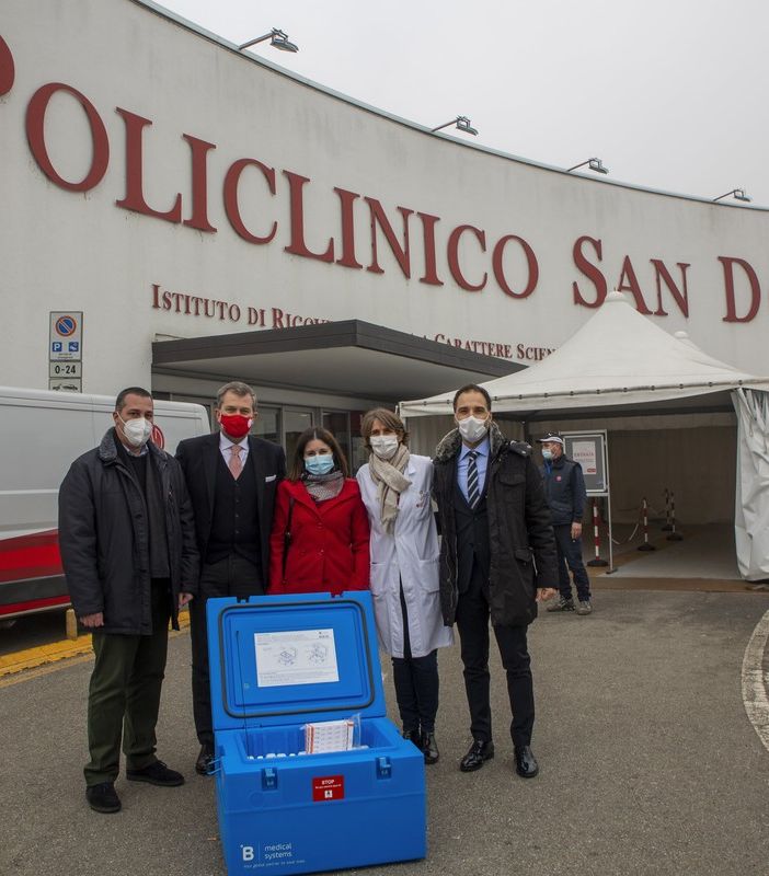 Il gruppo San Donato dona 3500 dosi di vaccino antinfluenzale  ad Avis Regionale Lombardia