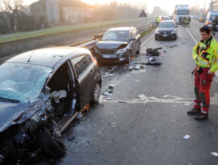 Albairate – Incidente sulla SP ex SS494 Vigevanese