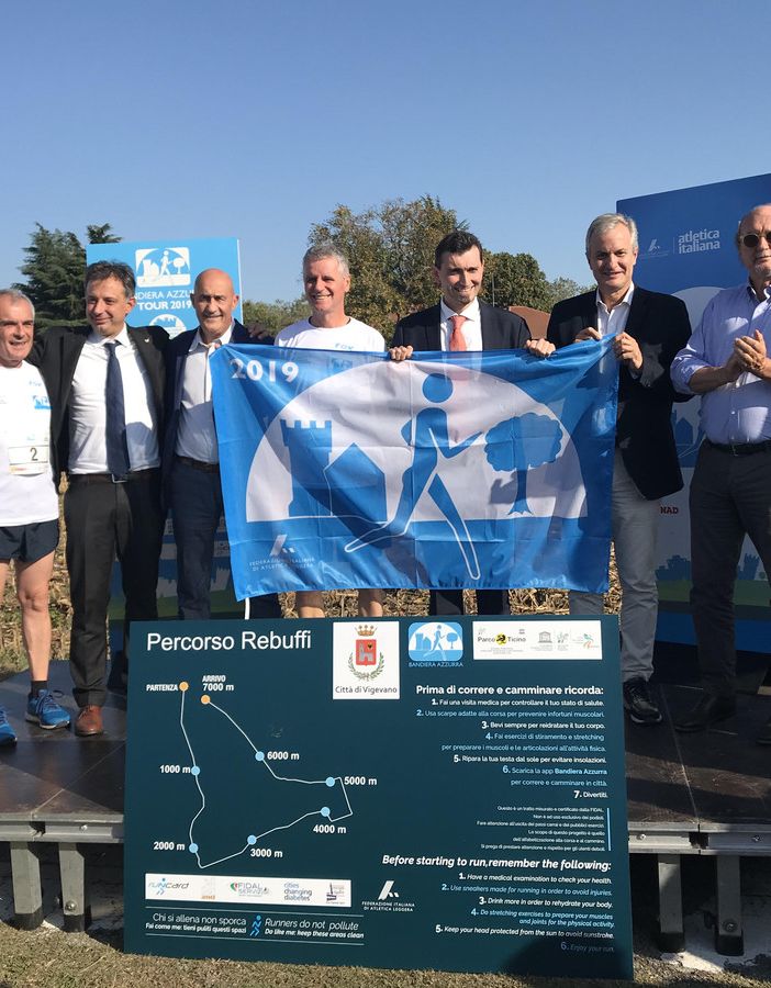 Vigevano si tinge…con la Bandiera Azzurra 2019