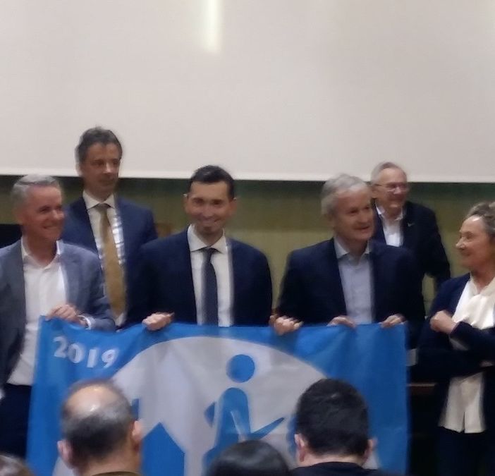 Vigevano insignita della &quot;Bandiera Azzurra&quot; diventa Città della Corsa e del Cammino