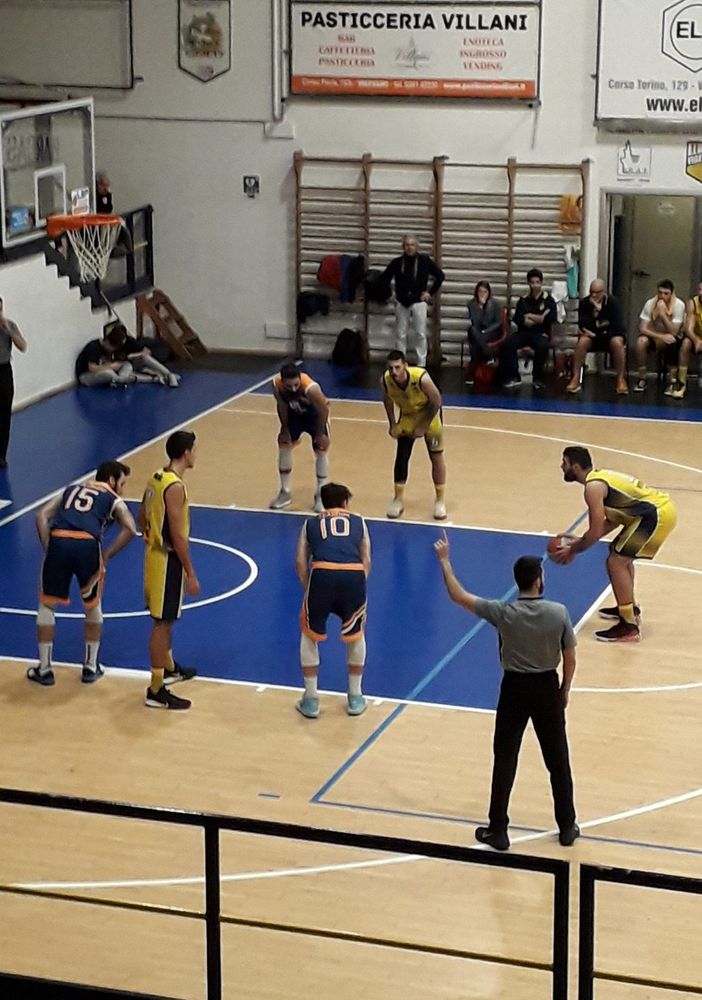 Basket serie B: Vigevano cade in casa contro la Sangiorgese (76-84) e interrompe la striscia positiva