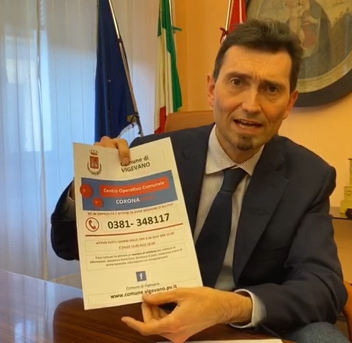 Vigevano: il sindaco Sala:&quot;I casi di Coronavirus in città sono saliti a 84. Abbiamo istituito posti di blocco e stiamo per igienizzare ogni quartiere&quot;