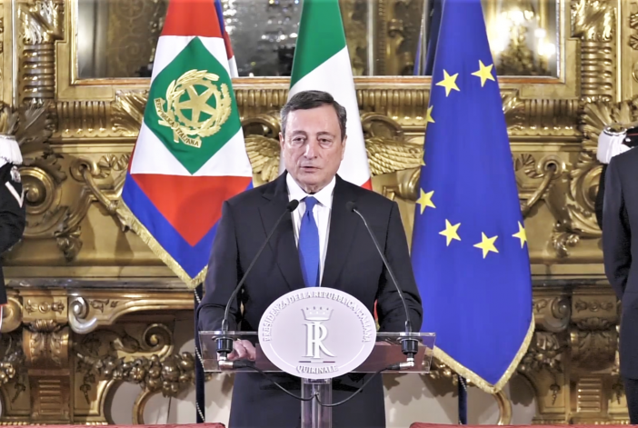 Draghi ha accettato (con riserva) l'incarico di Mattarella