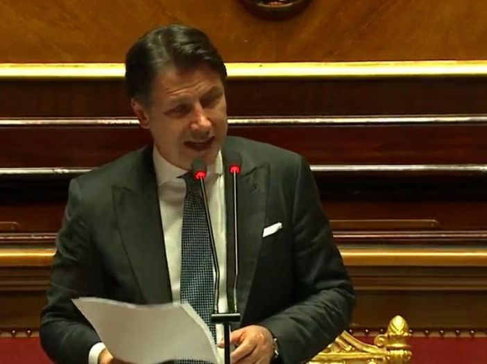 Il presidente del Consiglio Giuseppe Conte