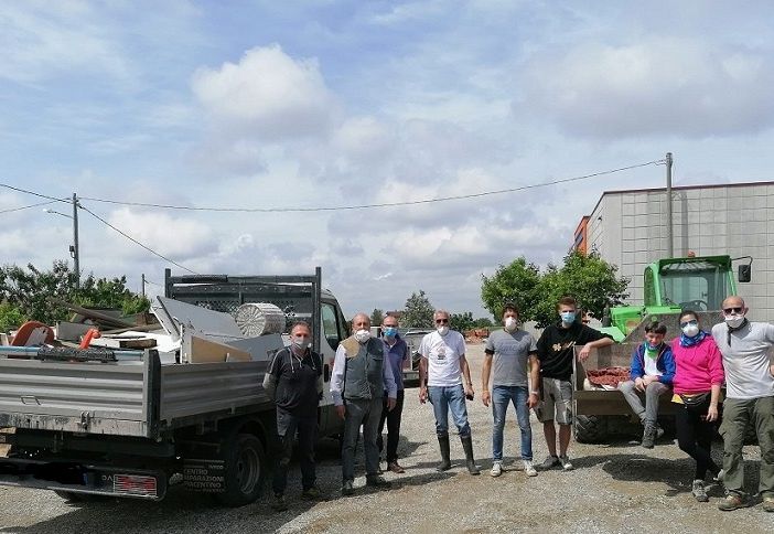 foto tratta dalla pagina Facebook del sindaco di Mede Giorgio Guardamagna