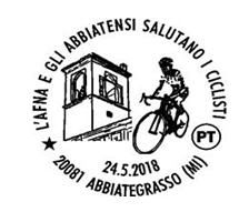 Abbiategrasso e il Giro d’Italia: anche Poste Italiane celebra la tappa abbiatense