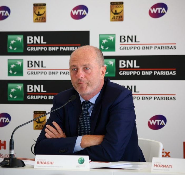 Tennis, Internazionali BNL d'Italia: Binaghi: &quot;Le previsioni meteo hanno penalizzato il torneo&quot;