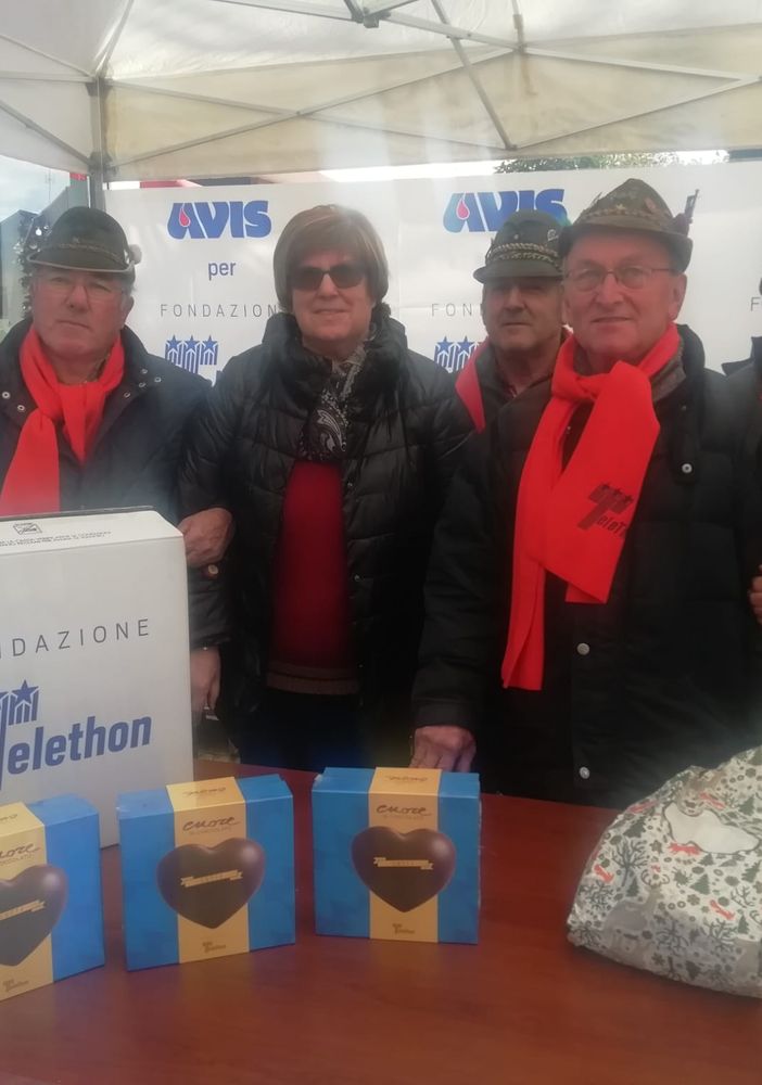 Robbio: Lions, Avis ed alpini uniti per Telethon