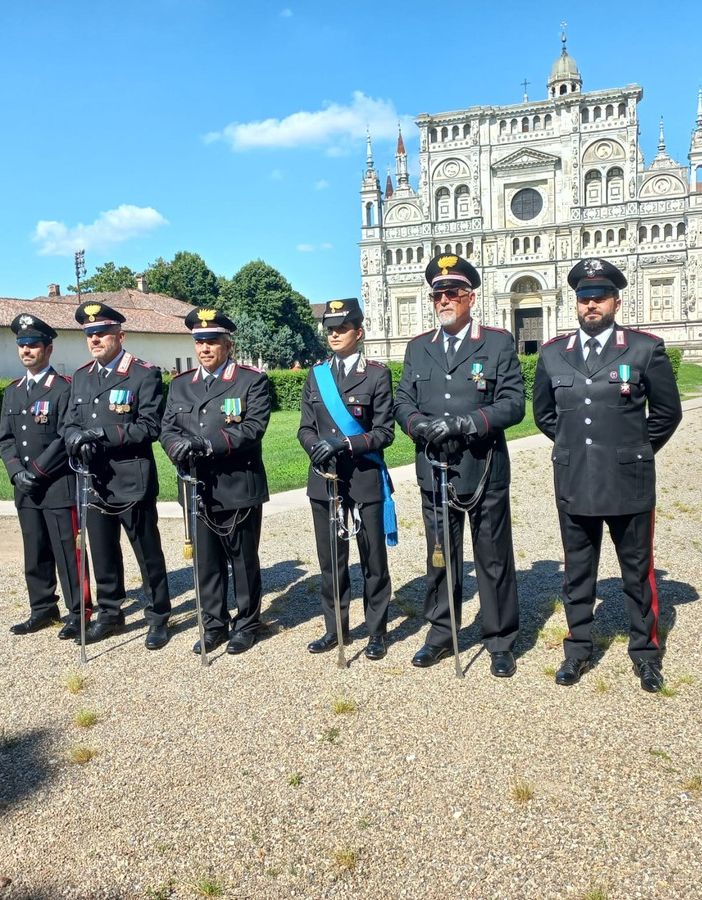 Pavia: celebrato il 210° anno di fondazione dell'Arma dei Carabinieri. Le immagini