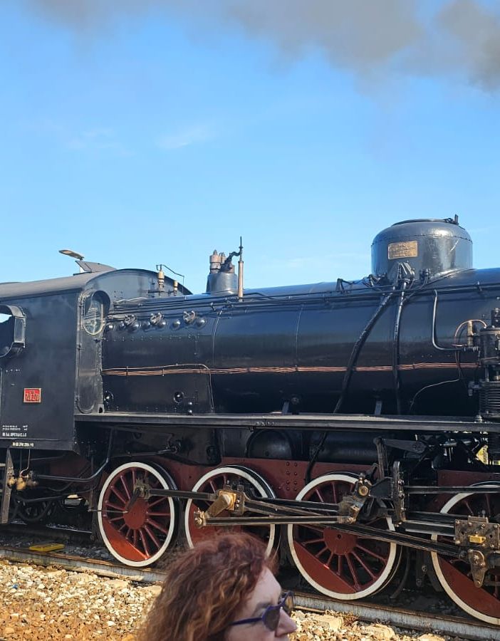 Lomello, folla di visitatori per il &quot;Lomellina Express&quot; alla stazione