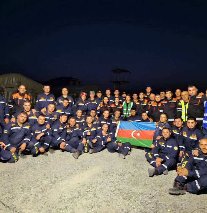 Un Vigile del Fuoco del comando di Pavia nella commissione delle Nazioni Unite Insarag in Azerbaigian